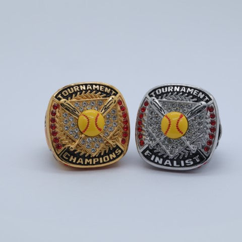 Tournament Champion and Finalist Ring Softball