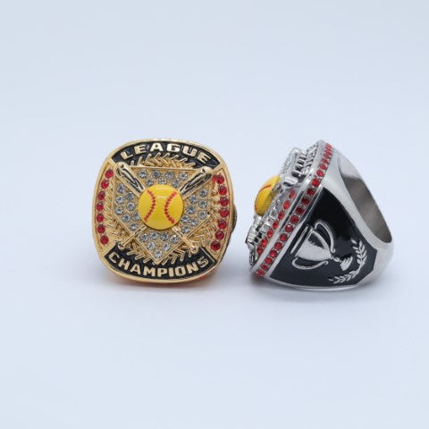 League Champion and Finalist Ring Softball