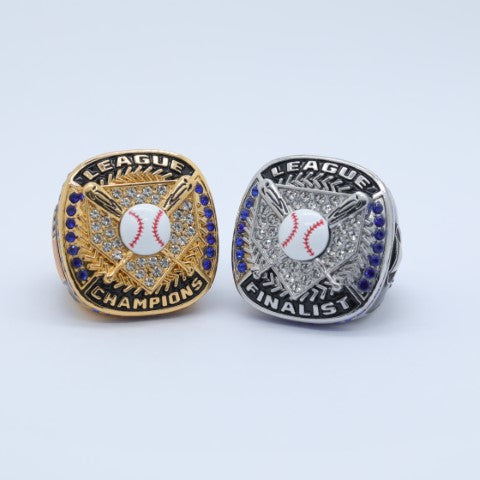 League Champion and Finalist Ring Baseball