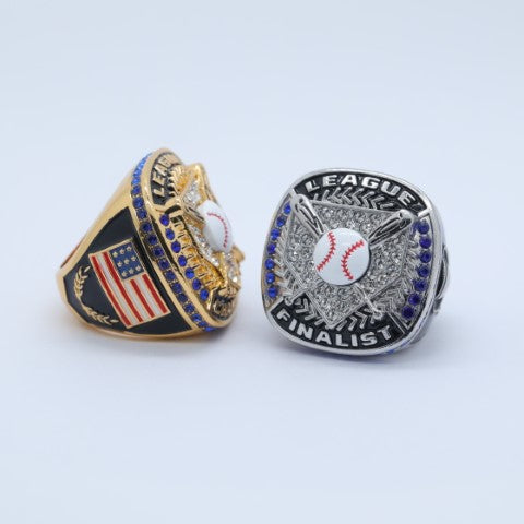 League Champion and Finalist Ring Baseball