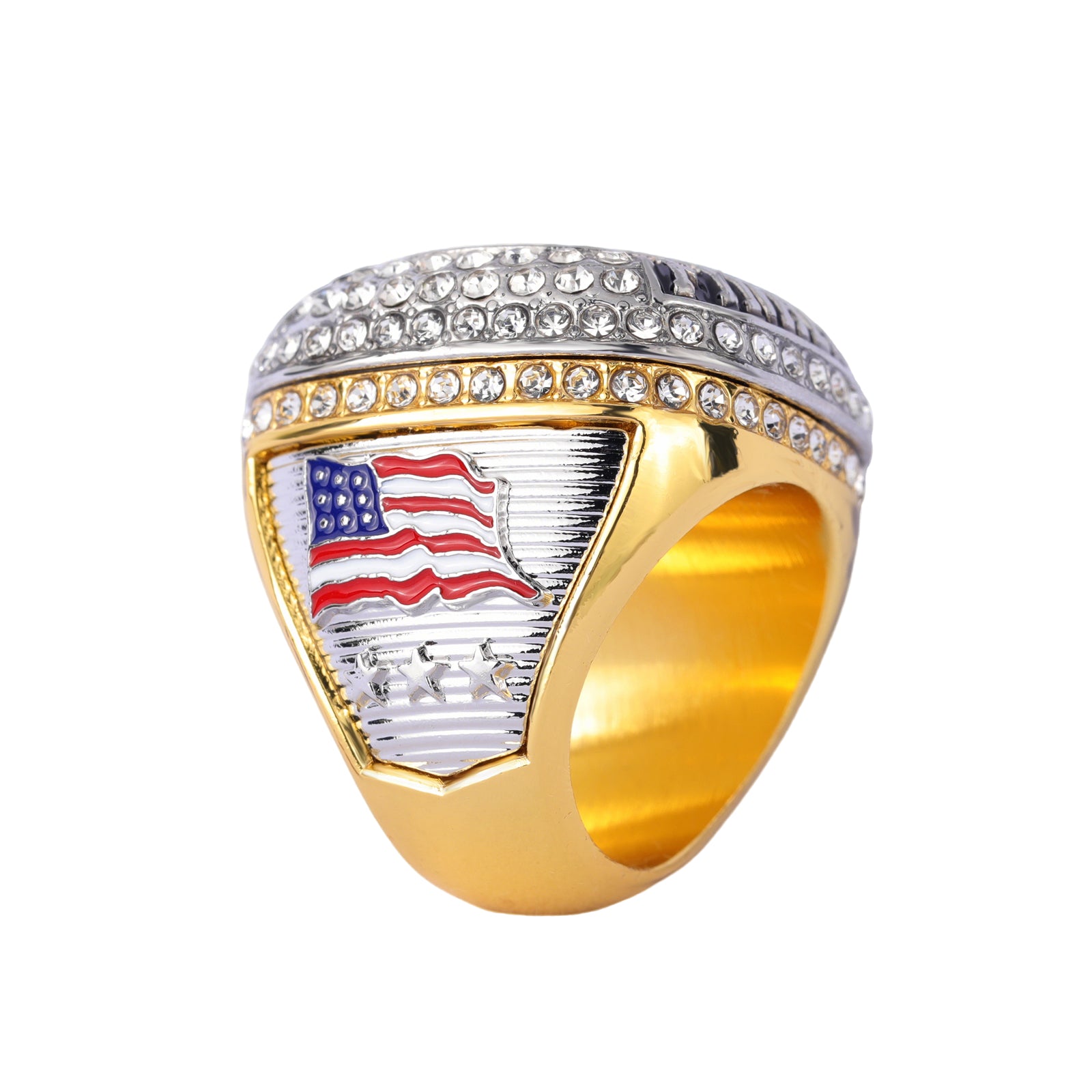 2026 Softball Finalist Ring – Silver & Gold Finish | League Award Ring