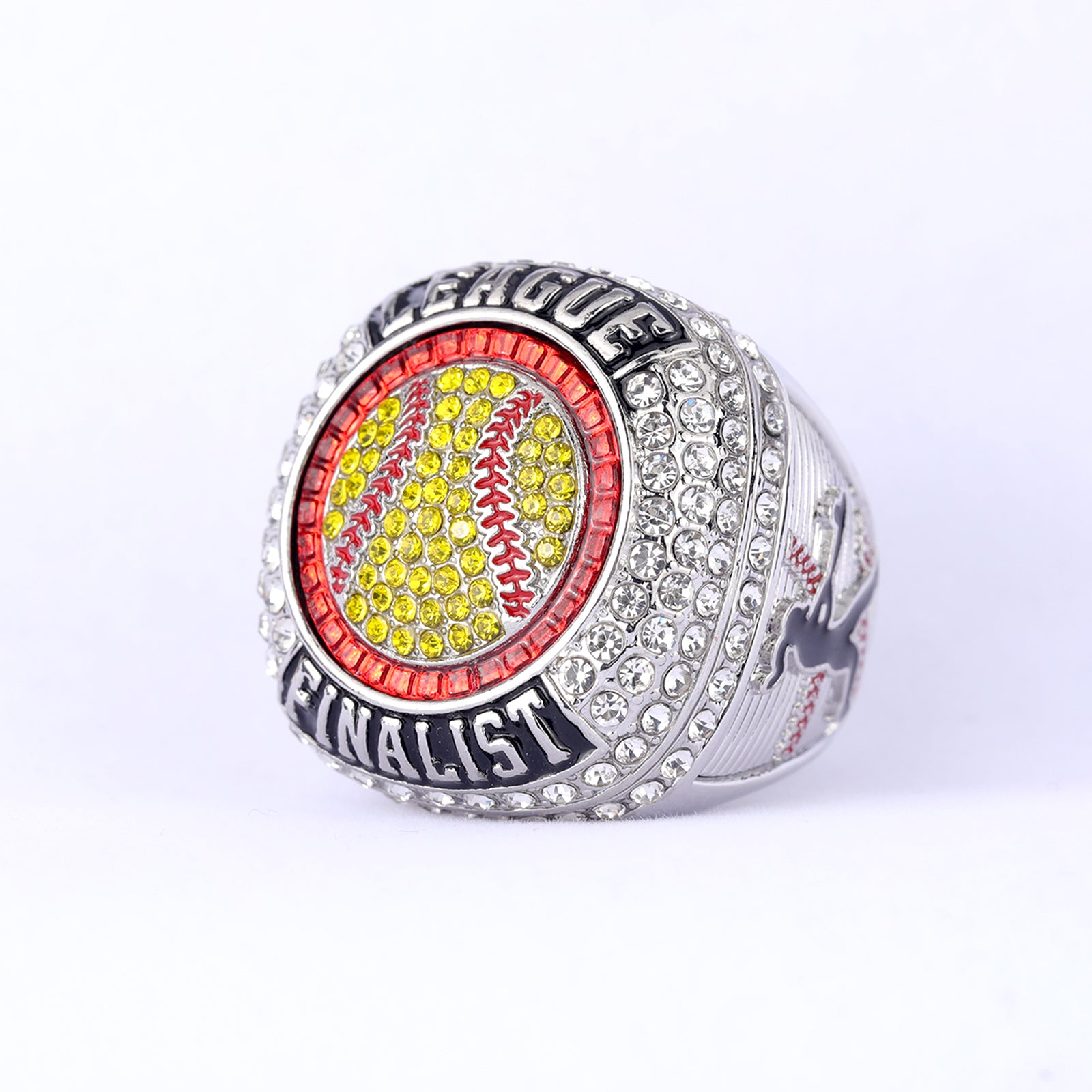 Youth League Finalist Softball Ring – Silver Ice Edition