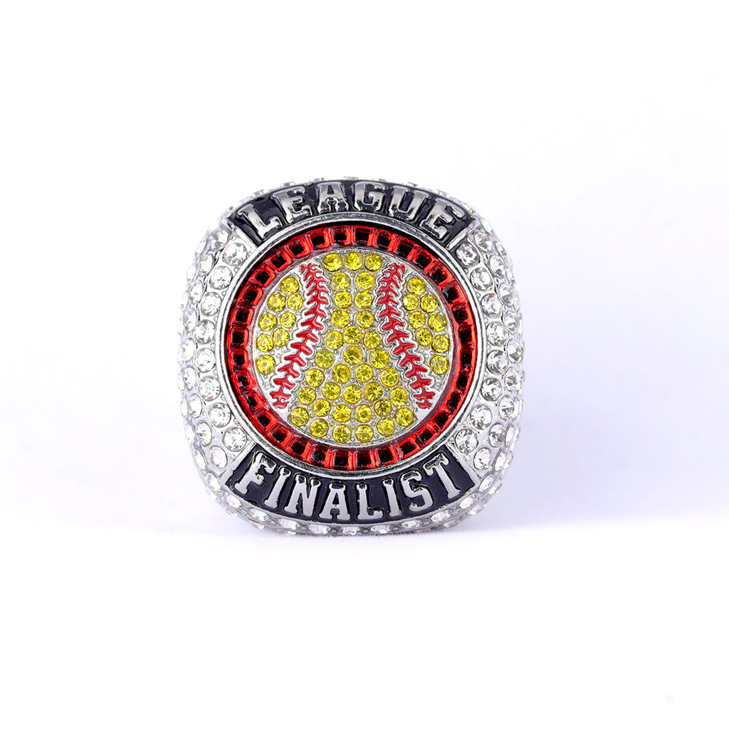 Youth League Finalist Softball Ring – Silver Ice Edition