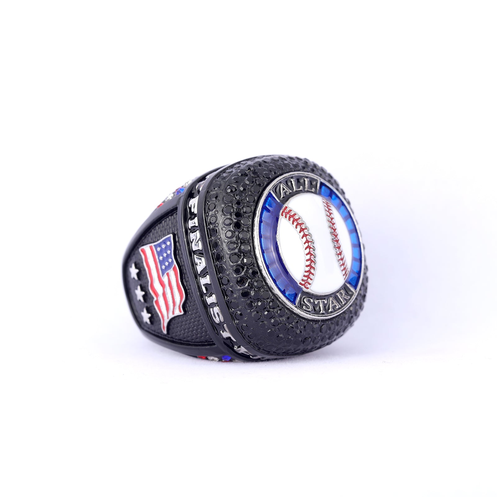 All-Star Finalist Baseball Ring – Black & Blue Edition