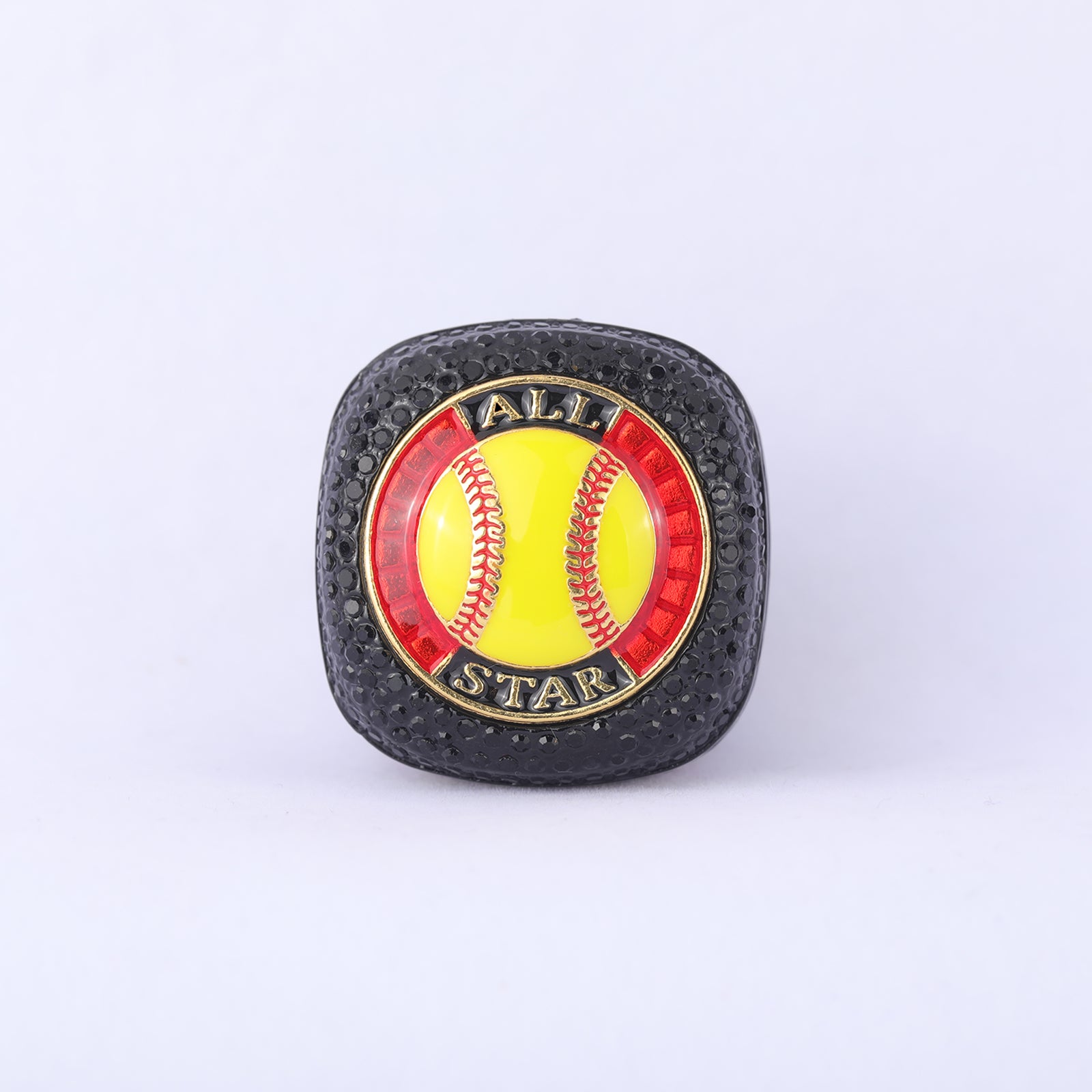 Youth League Softball Ring – Black Ice Gold Edition