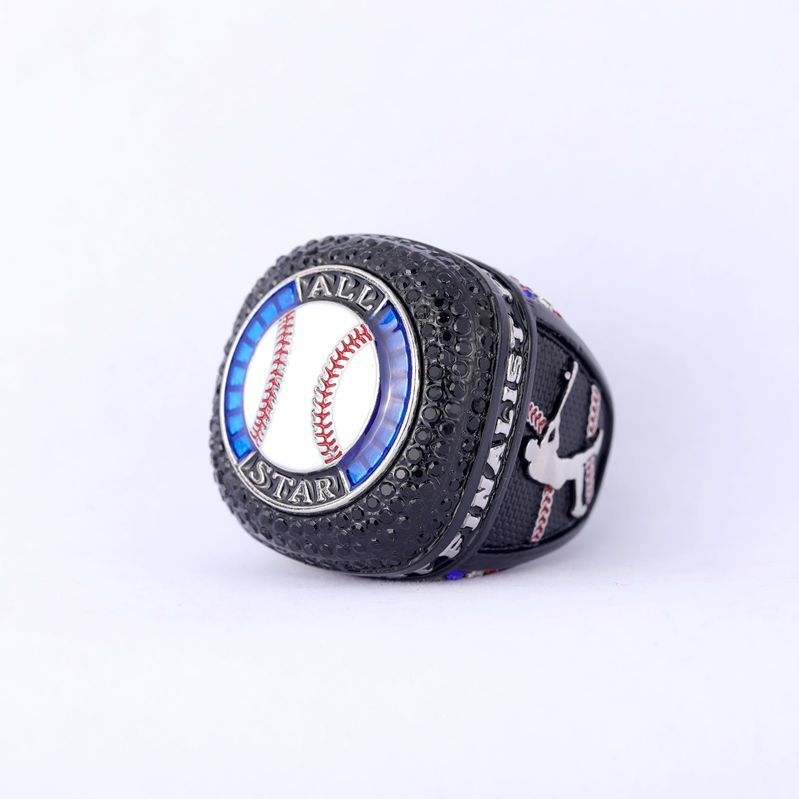 All-Star Finalist Baseball Ring – Black & Blue Edition