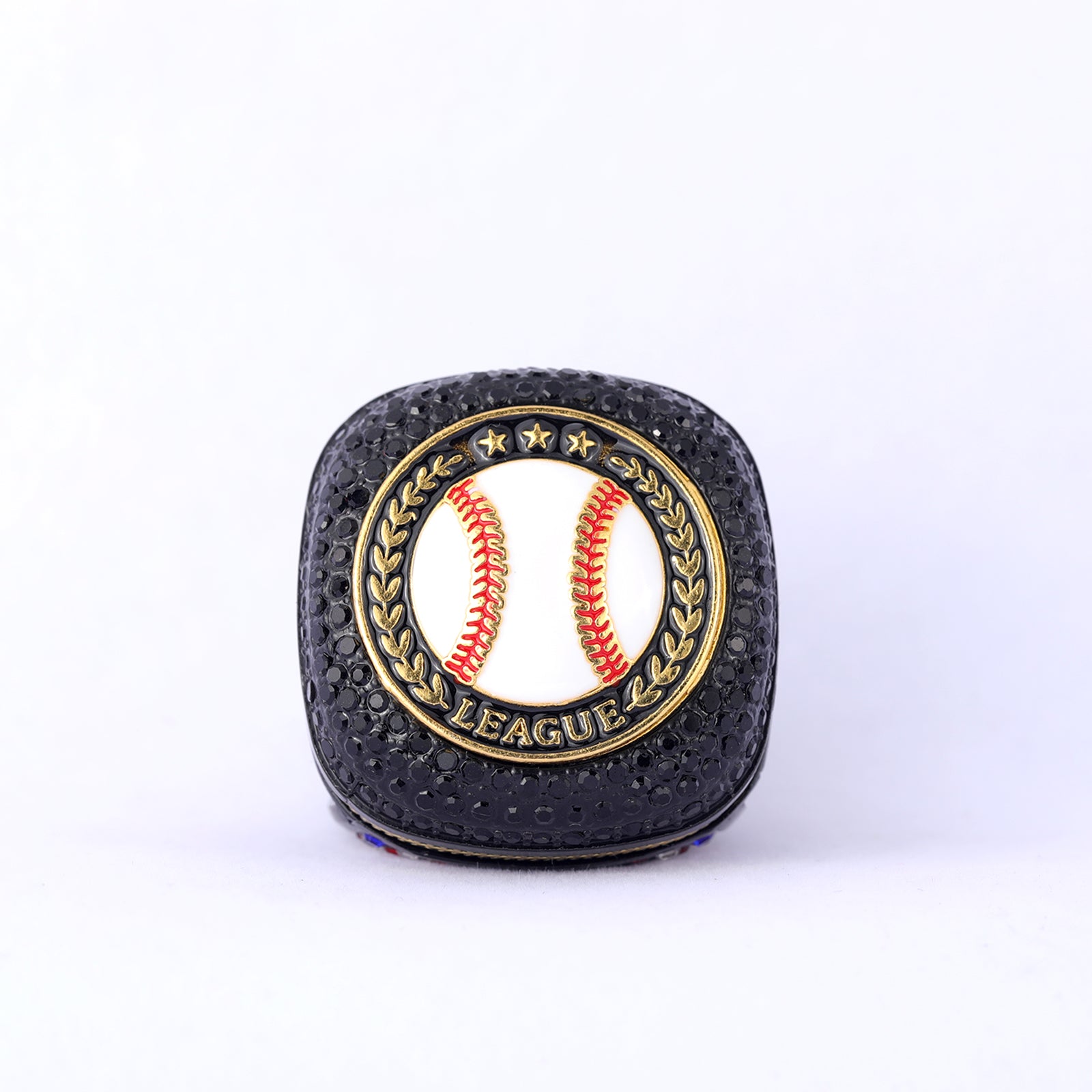 Youth League Baseball Ring – Black Ice Gold Classic