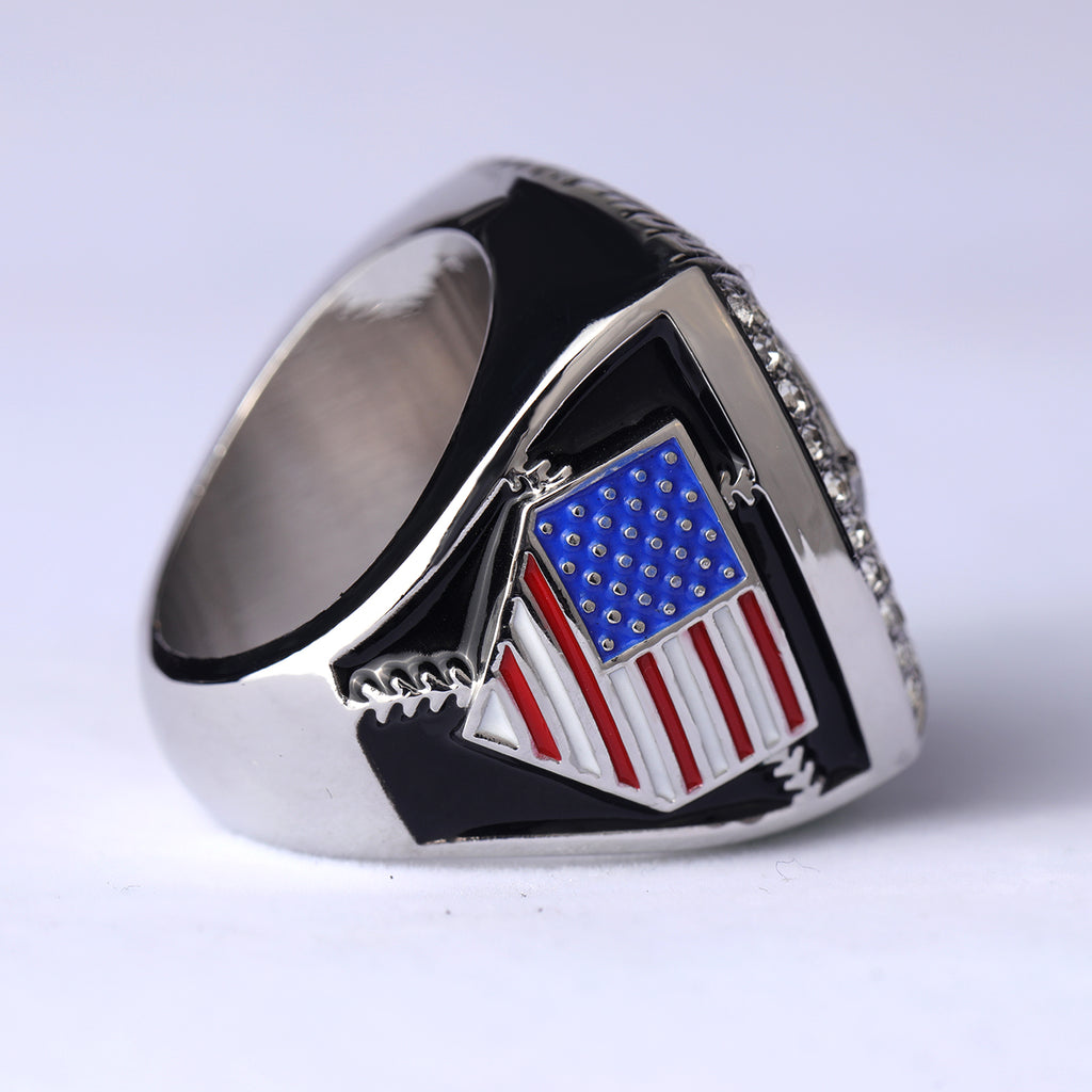 Softball Tournament Championship Ring – Champions & Finalist Rhinestone Rings (Gold & Silver)