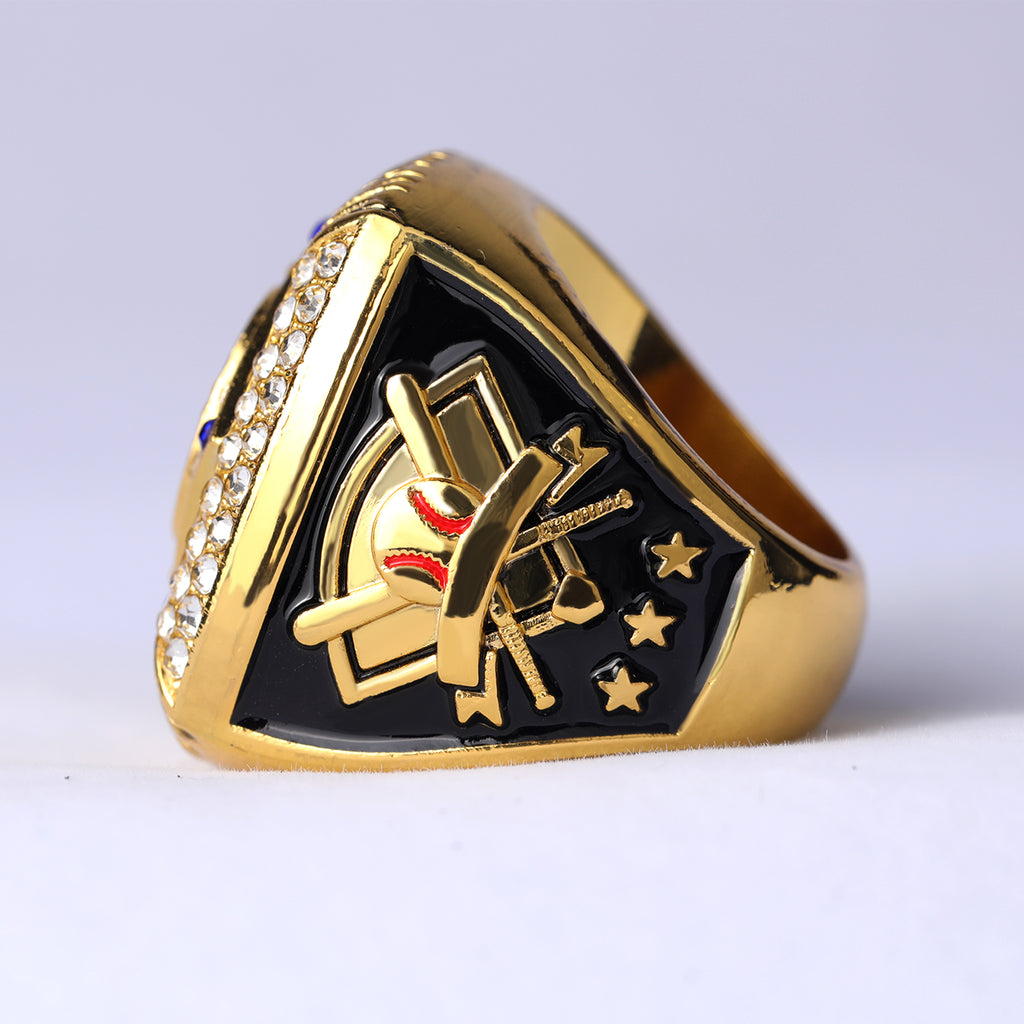 Softball Tournament Championship Ring – Champions & Finalist Rhinestone Rings (Gold & Silver)